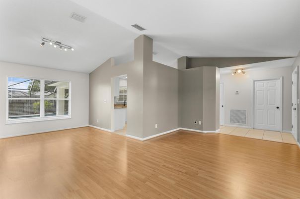 Empty room, Interior, Wood Texture Flooring