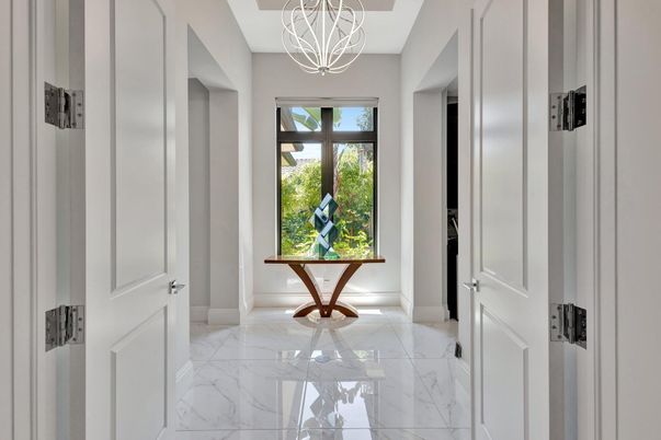 Interior, Marble, Pendant Lights