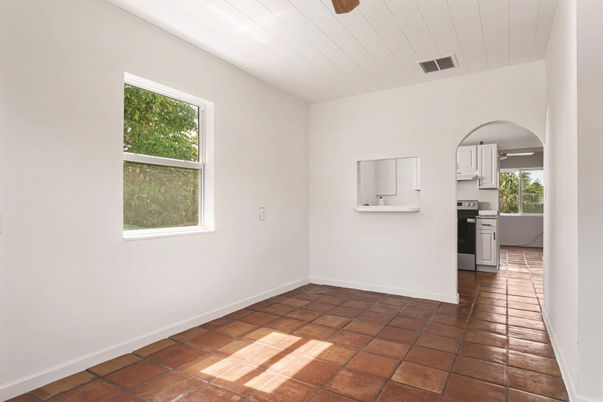Empty room, Interior, Kitchen