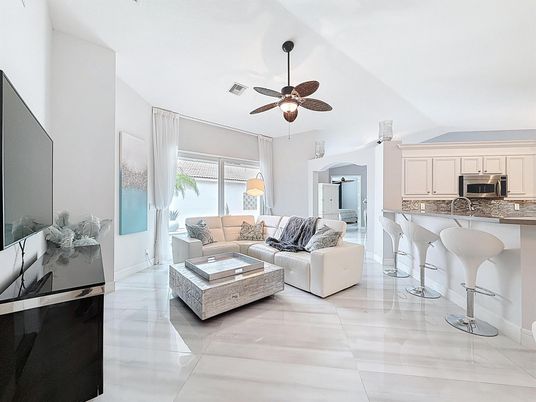 Interior, Kitchen, Living room