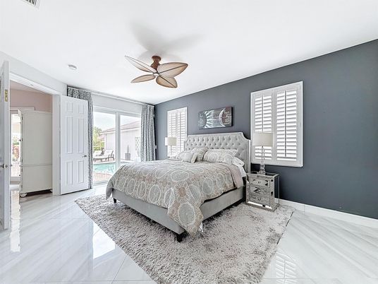 Bedroom, Interior, Marble