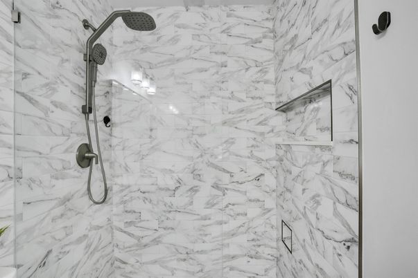 Bathroom, Interior, Marble Walls