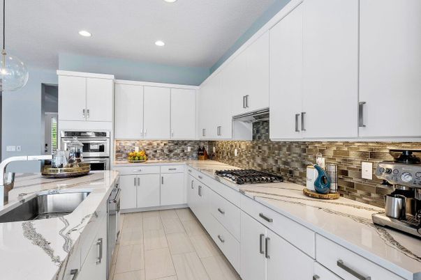 Interior, Kitchen, Recessed Lighting, Stainless Steel Appliances