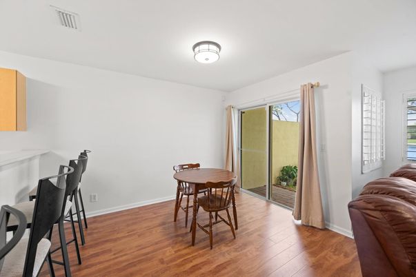 Dining room, Interior, Wood Texture Flooring