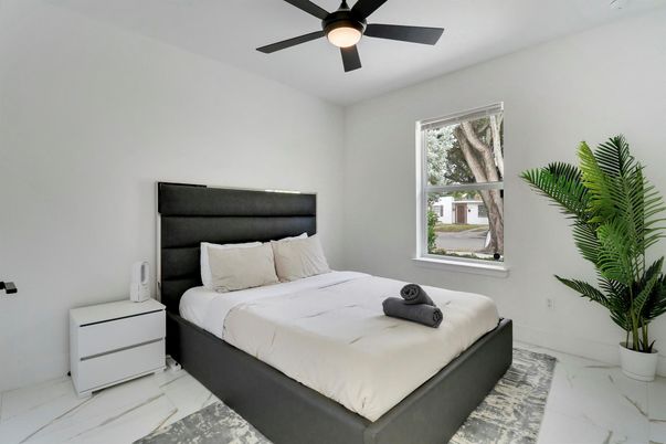Bedroom, Interior, Marble