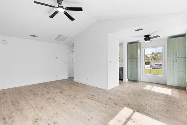 Empty room, Interior, Wood Texture Flooring
