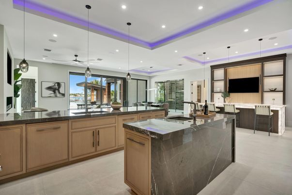 Interior, Kitchen, Pendant Lights, Recessed Lighting