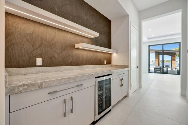Interior, Recessed Lighting, Water