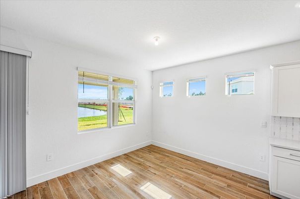 Empty room, Interior, Water, Wood Texture Flooring