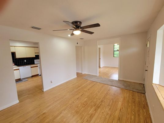 Empty room, Interior, Kitchen, Wood Texture Flooring
