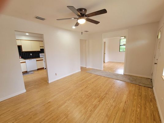 Empty room, Interior, Kitchen, Wood Texture Flooring