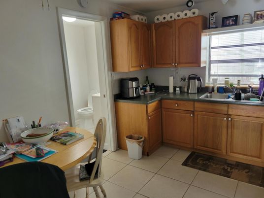 Dining room, Interior, Kitchen