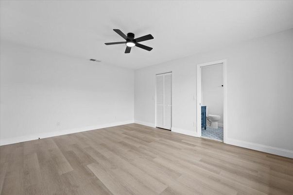 Bathroom, Empty room, Interior, Wood Texture Flooring