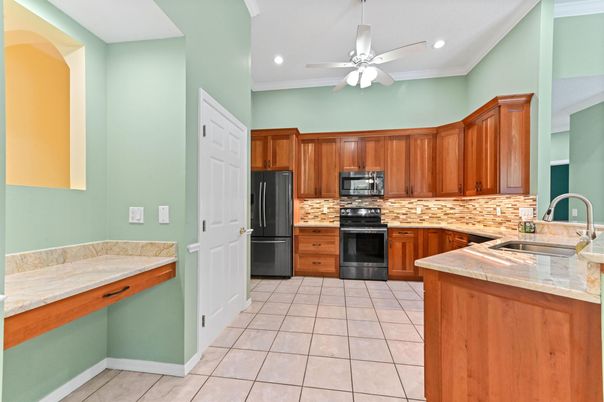 Interior, Kitchen, Recessed Lighting