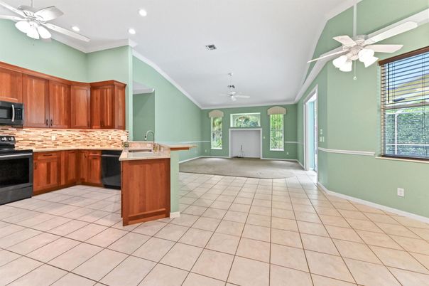 Interior, Kitchen, Recessed Lighting
