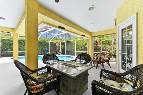 Dining room, Glass Ceilings, Interior, Pool, Recessed Lighting, Sun Room