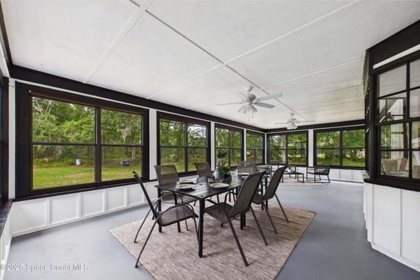 Dining room, Interior, Sun Room