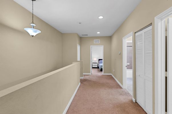 Bedroom, Interior, Pendant Lights, Recessed Lighting