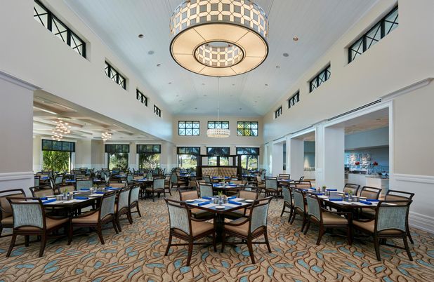 Dining room, Interior, Recessed Lighting