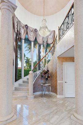 Chandelier, Interior, Marble
