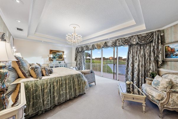 Bedroom, Chandelier, Interior, Recessed Lighting, Water