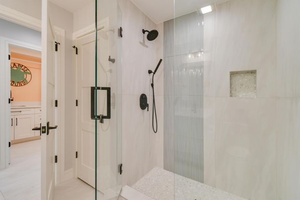 Bathroom, Glass Shower, Interior
