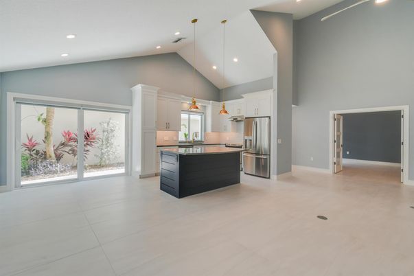 Interior, Kitchen, Pendant Lights, Recessed Lighting