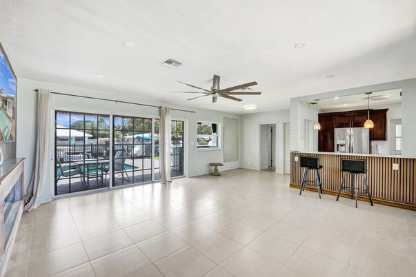 Interior, Kitchen, Pendant Lights, Recessed Lighting