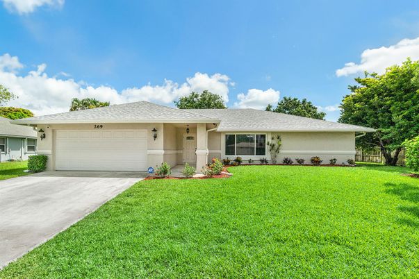 Attached, Backyard, Exterior, Facade, Ranch