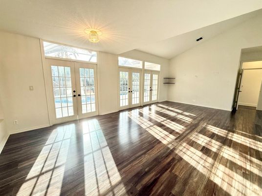 Empty room, Interior, Wood Texture Flooring