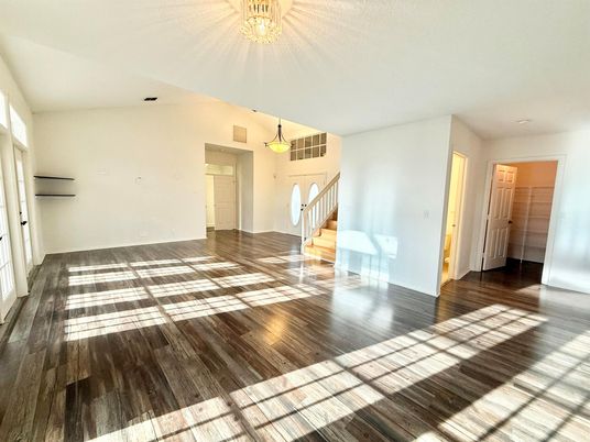 Empty room, Interior, Wood Texture Flooring
