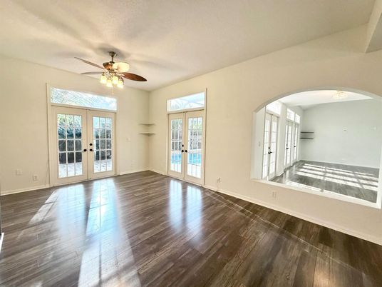 Empty room, Interior, Wood Texture Flooring