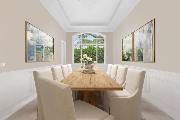 Dining room, Interior