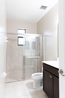 Bathroom, Glass Shower, Interior