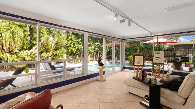 Interior, Living room, Sun Room
