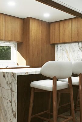 Interior, Marble Walls, Recessed Lighting