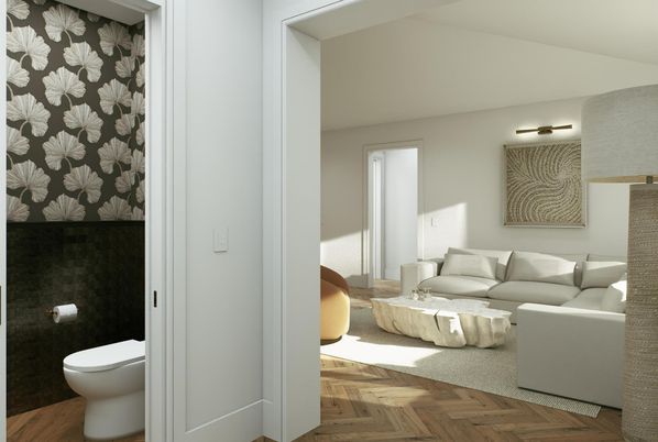 Bathroom, Bedroom, Interior, Wood Texture Flooring