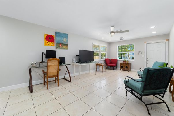Home Office, Interior, Living room, Recessed Lighting