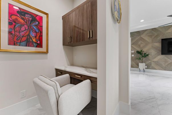 Interior, Marble, Recessed Lighting