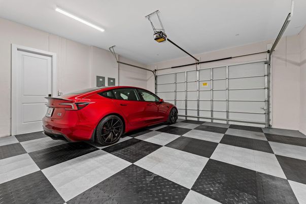 Garage, Interior, Recessed Lighting