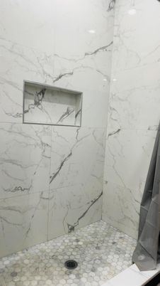 Bathroom, Interior, Marble Walls
