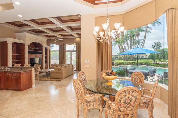 Chandelier, Dining room, Interior, Living room, Recessed Lighting