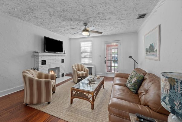 Fireplace, Interior, Living room, Wood Texture Flooring