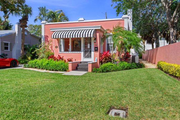 Backyard, Exterior, Facade, Spanish Mediterranean
