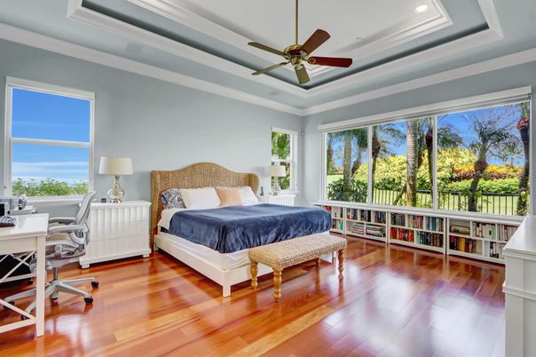 Bedroom, Home Office, Interior, Wood Texture Flooring