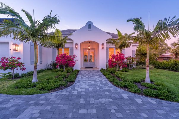 Exterior, Facade, Spanish Mediterranean