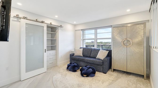 Interior, Marble, Recessed Lighting