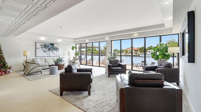Interior, Living room, Recessed Lighting, Water