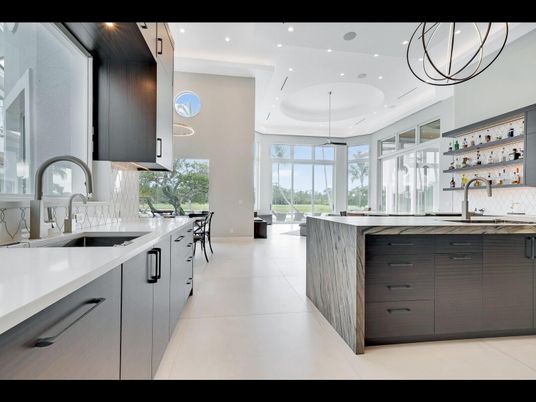 Interior, Kitchen, Pendant Lights, Recessed Lighting