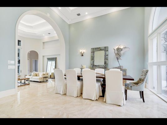 Dining room, Interior, Living room, Recessed Lighting